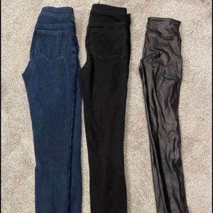 SPANX Blue Skinny Jeans/ Leggings XSmall (blue jean option only)